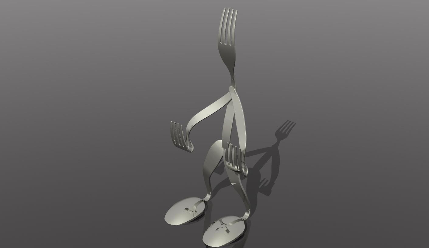 Metal Art Phone Holder.stl 3d model