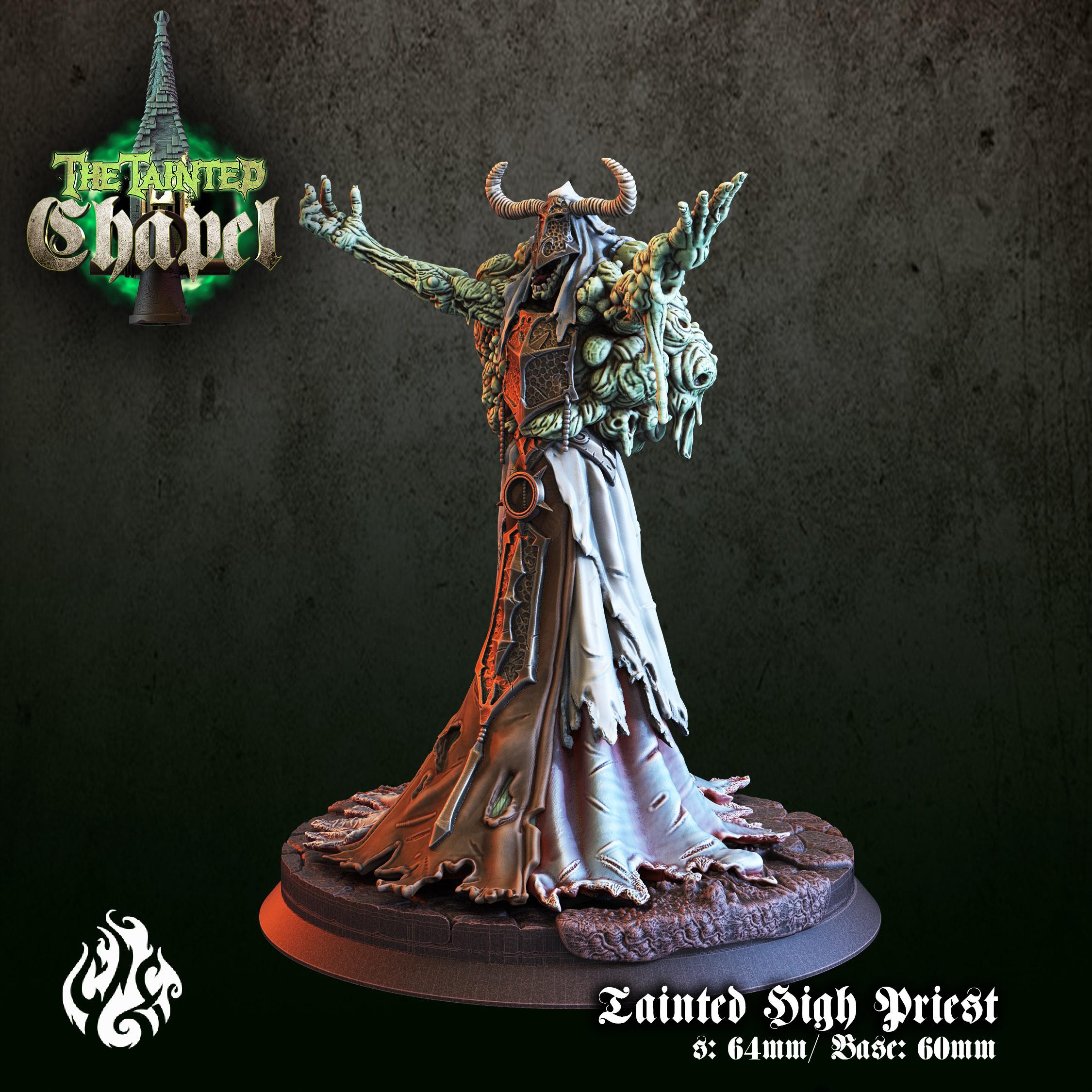 Tainted High Priest & Rot Seraphim 3d model