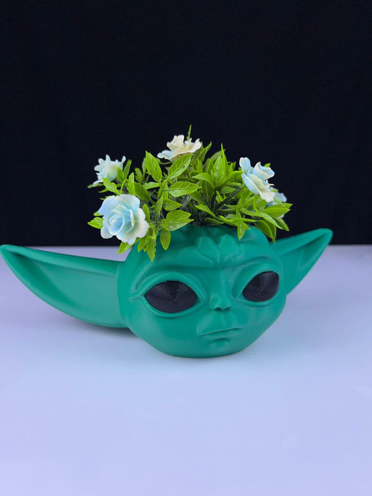 Baby Yoda Vase 3d model