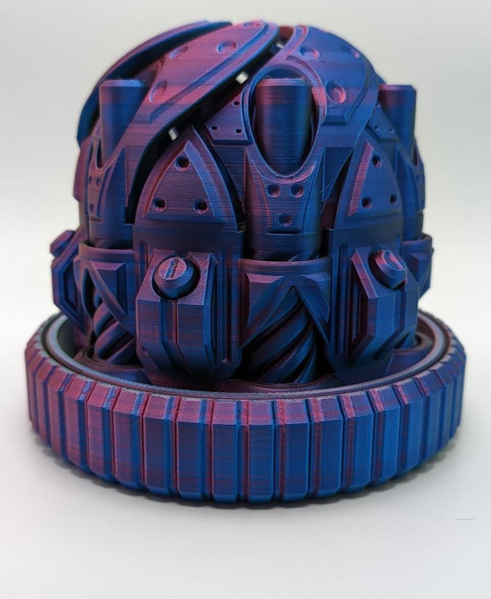 Print In Place Cyberpunk Capsules  3d model