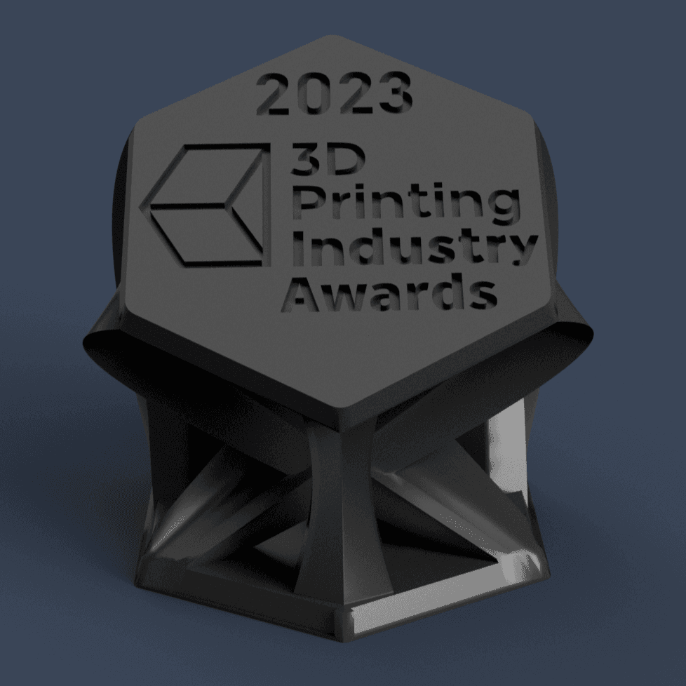 3DPI Trophy Submission - Tilted Hexagon 3d model