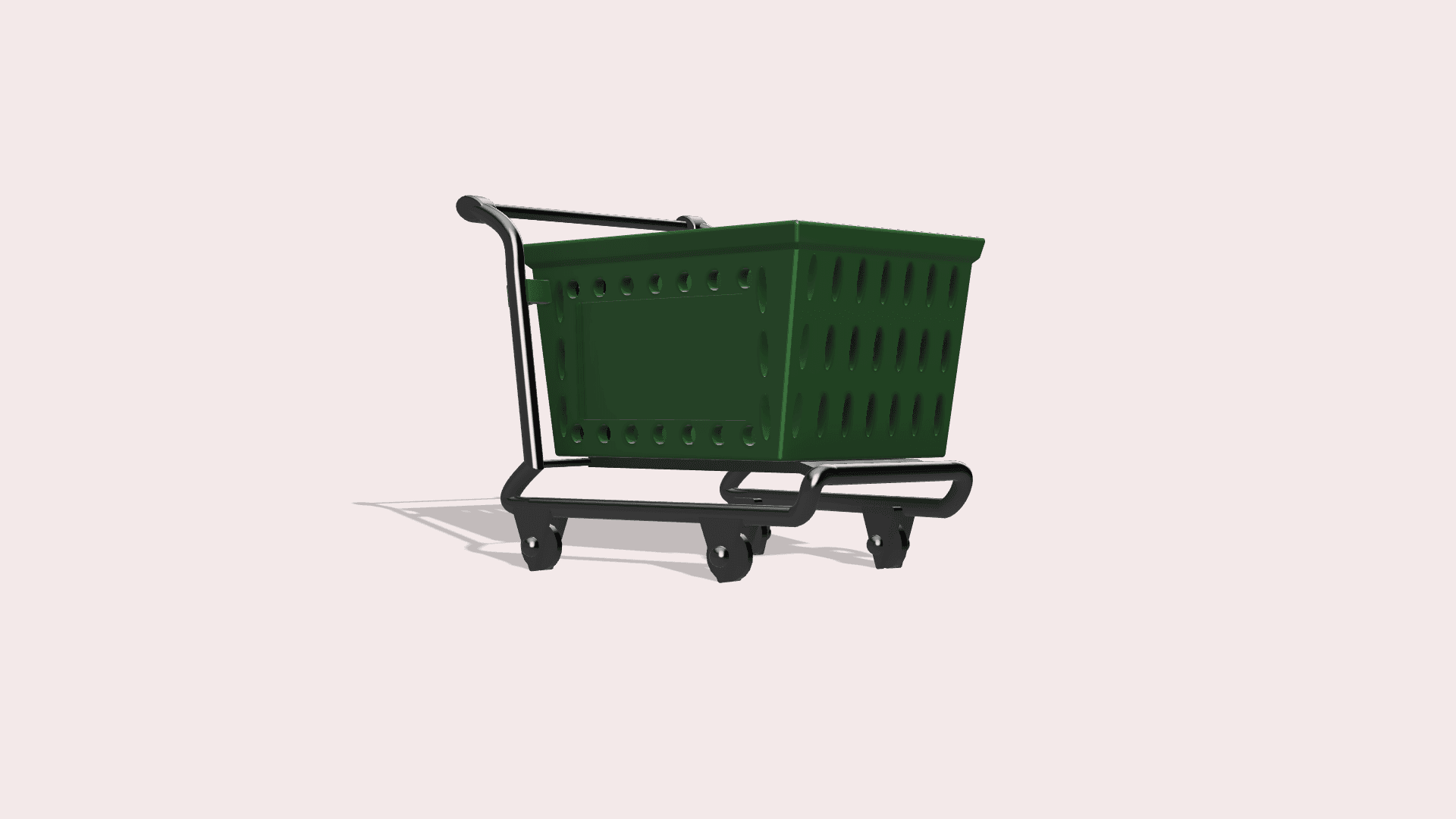 Shopping Cart 3d model