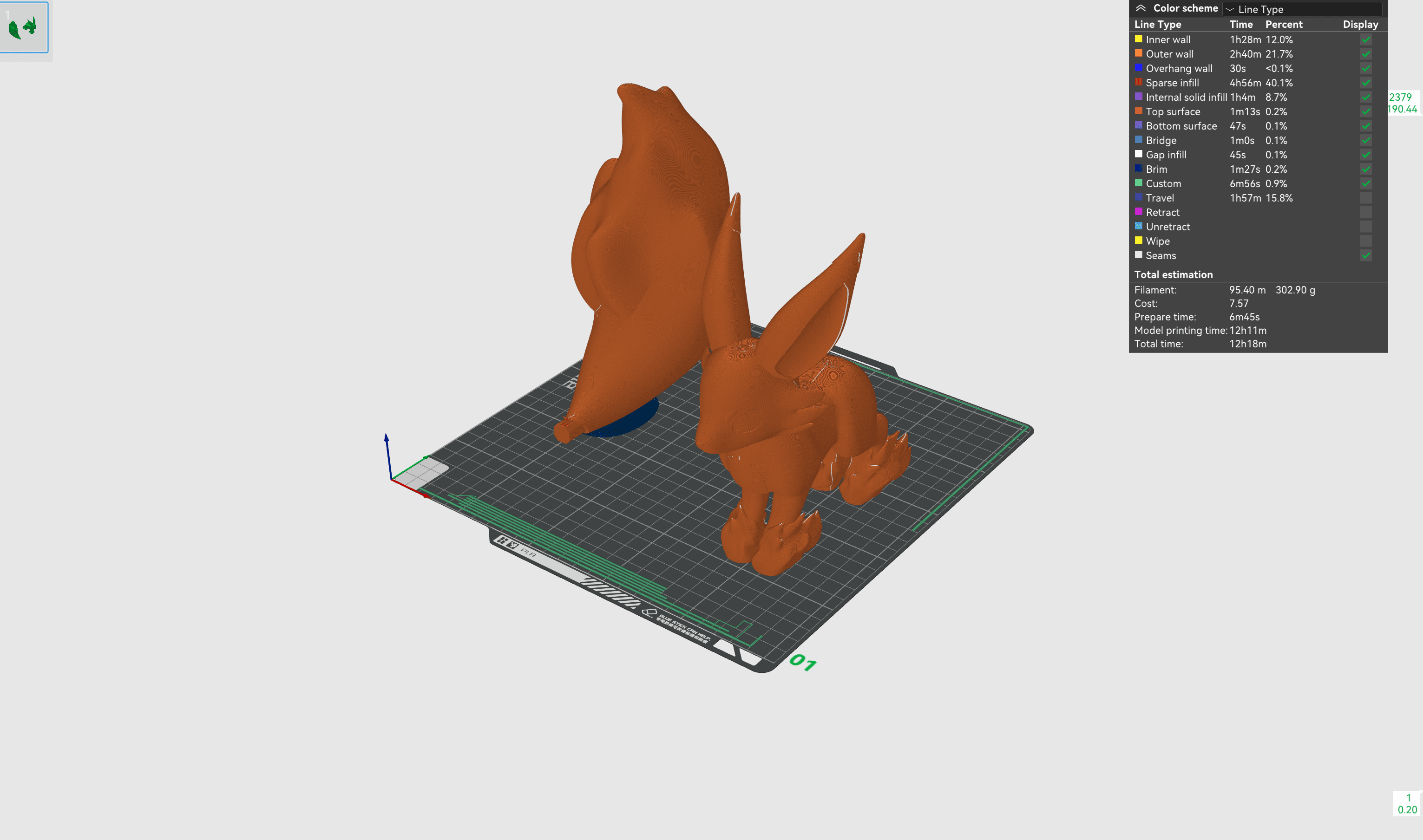 Fox Sparks Pal World 3d model