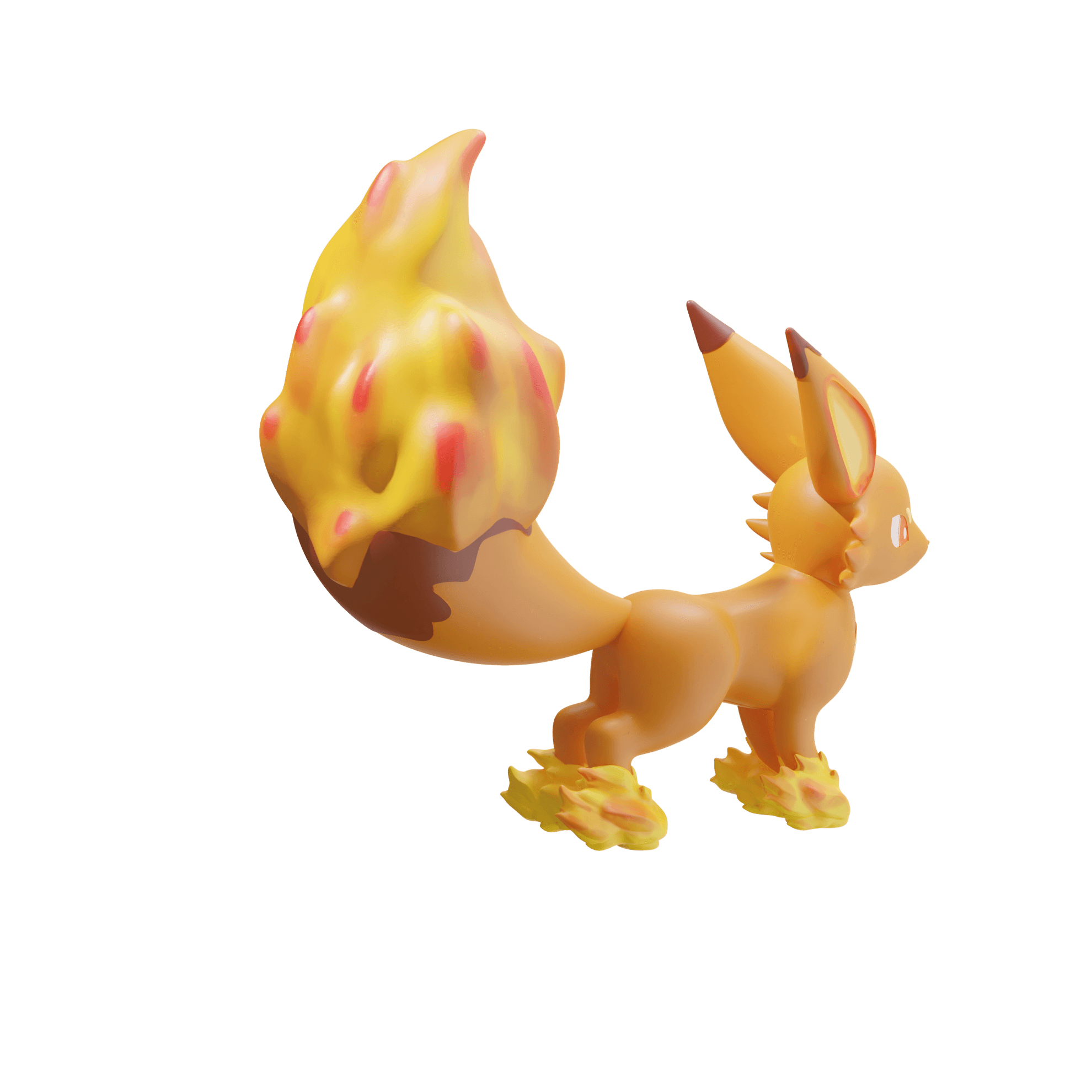 Fox Sparks Pal World 3d model