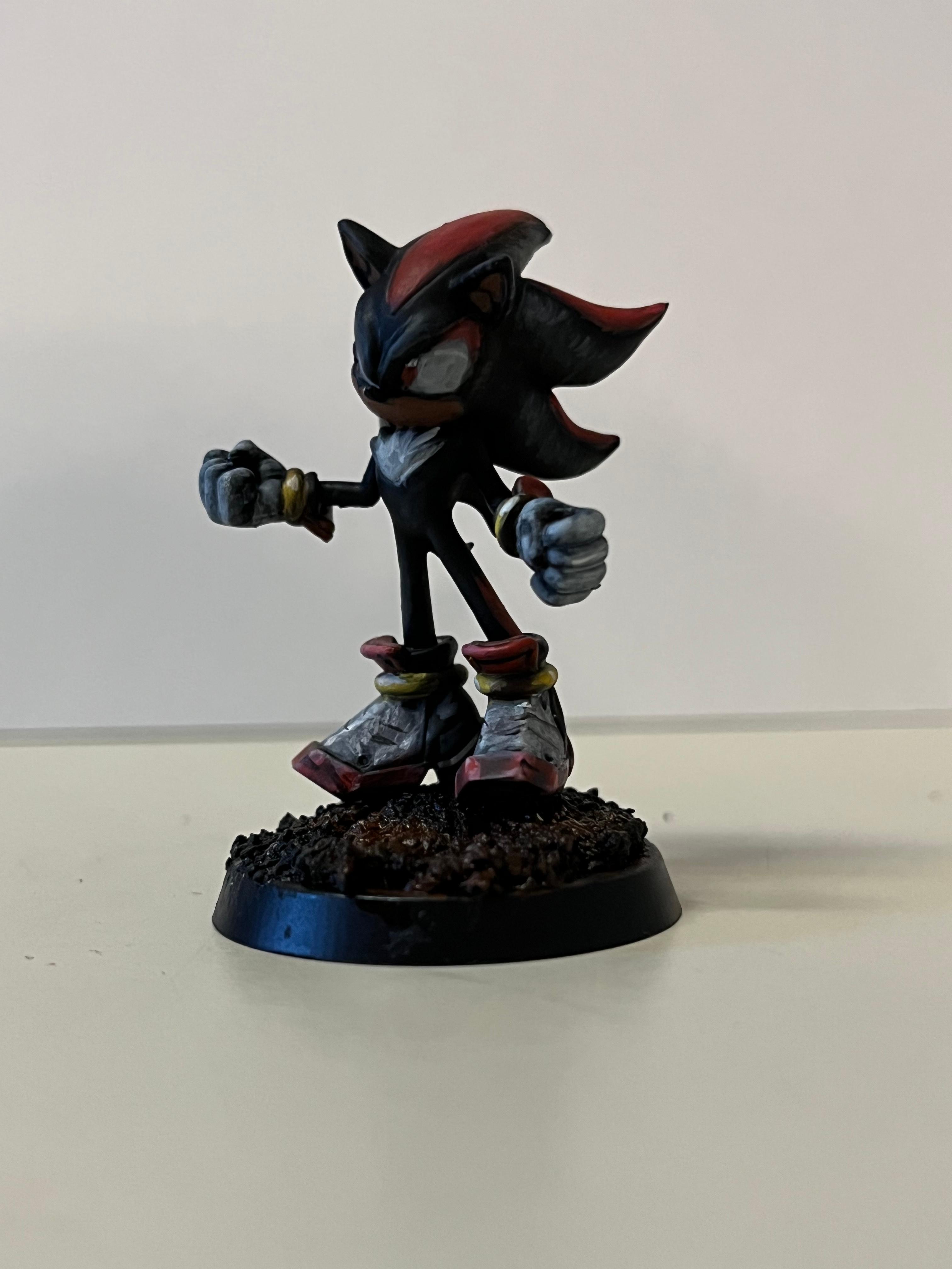 Shadow The Hedgehog - Sonic Adventure 2 - Fan Art 3d model