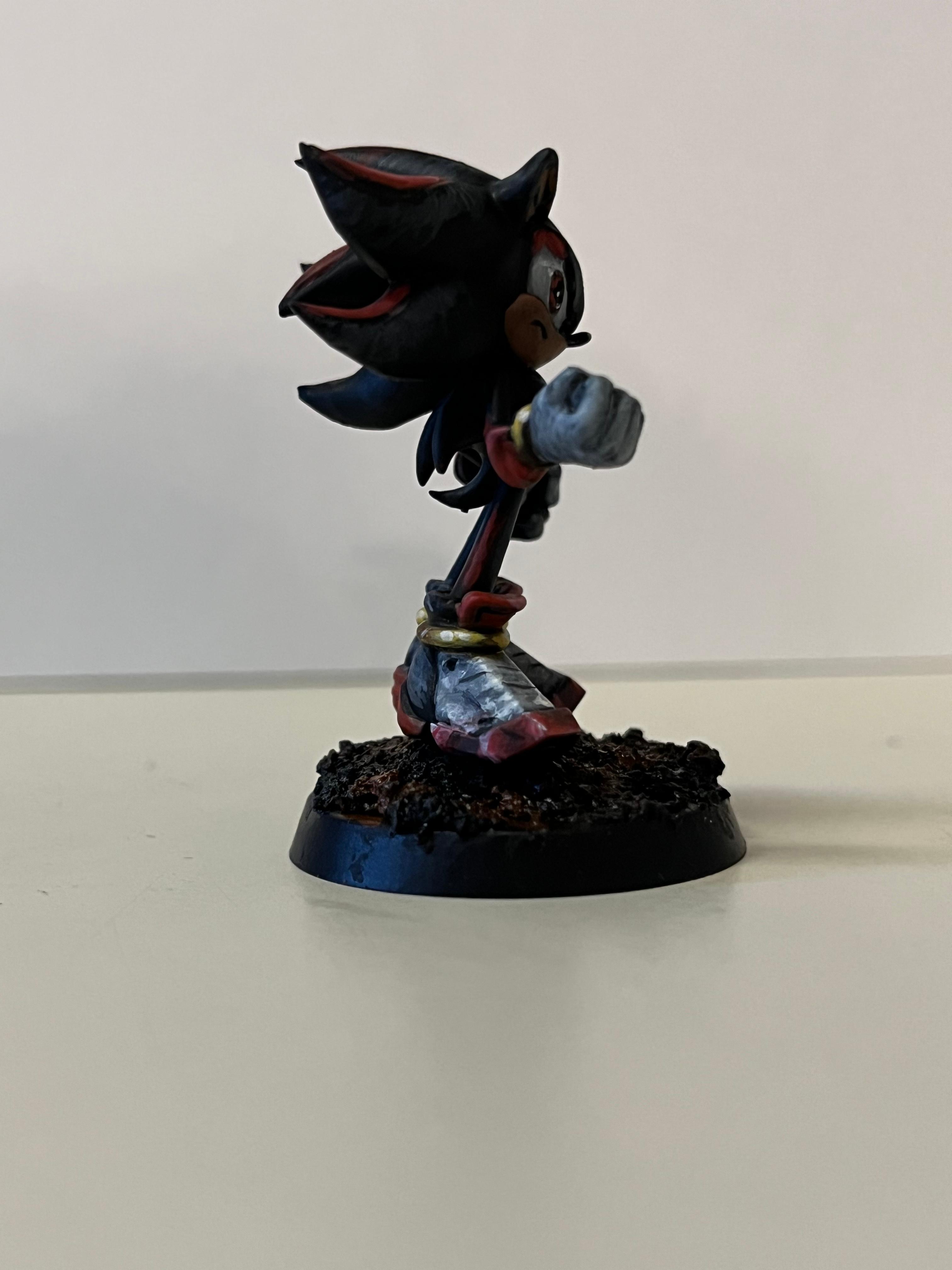 Shadow The Hedgehog - Sonic Adventure 2 - Fan Art 3d model