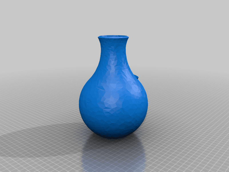 Valentines day Rose vase Bong  3d model