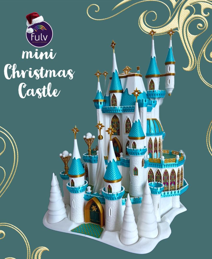 MINI Christmas Castle 3d model