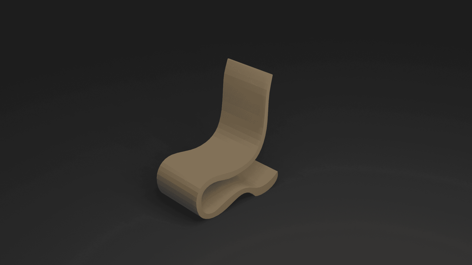 flex chair 3d model