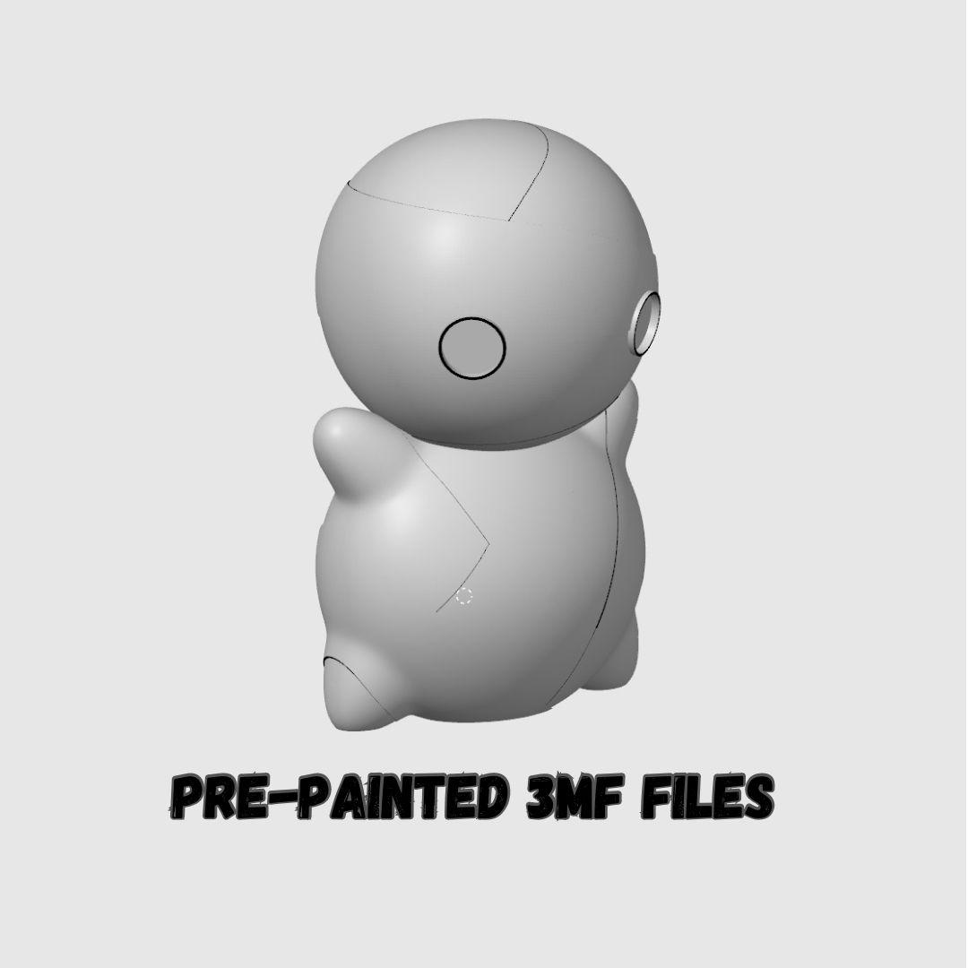 Mii-kun 3mf 3d model