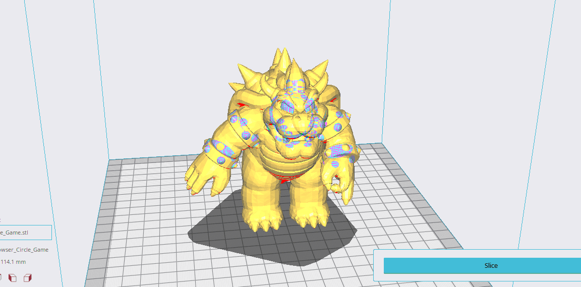 Bowser_Circle_Game.stl 3d model