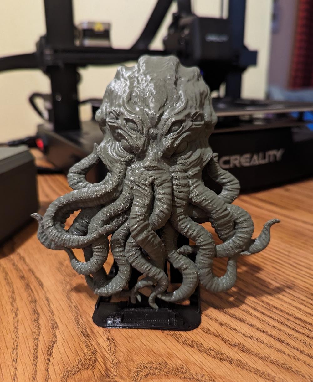 Cthulhu Wall Decoration mk2 3d model