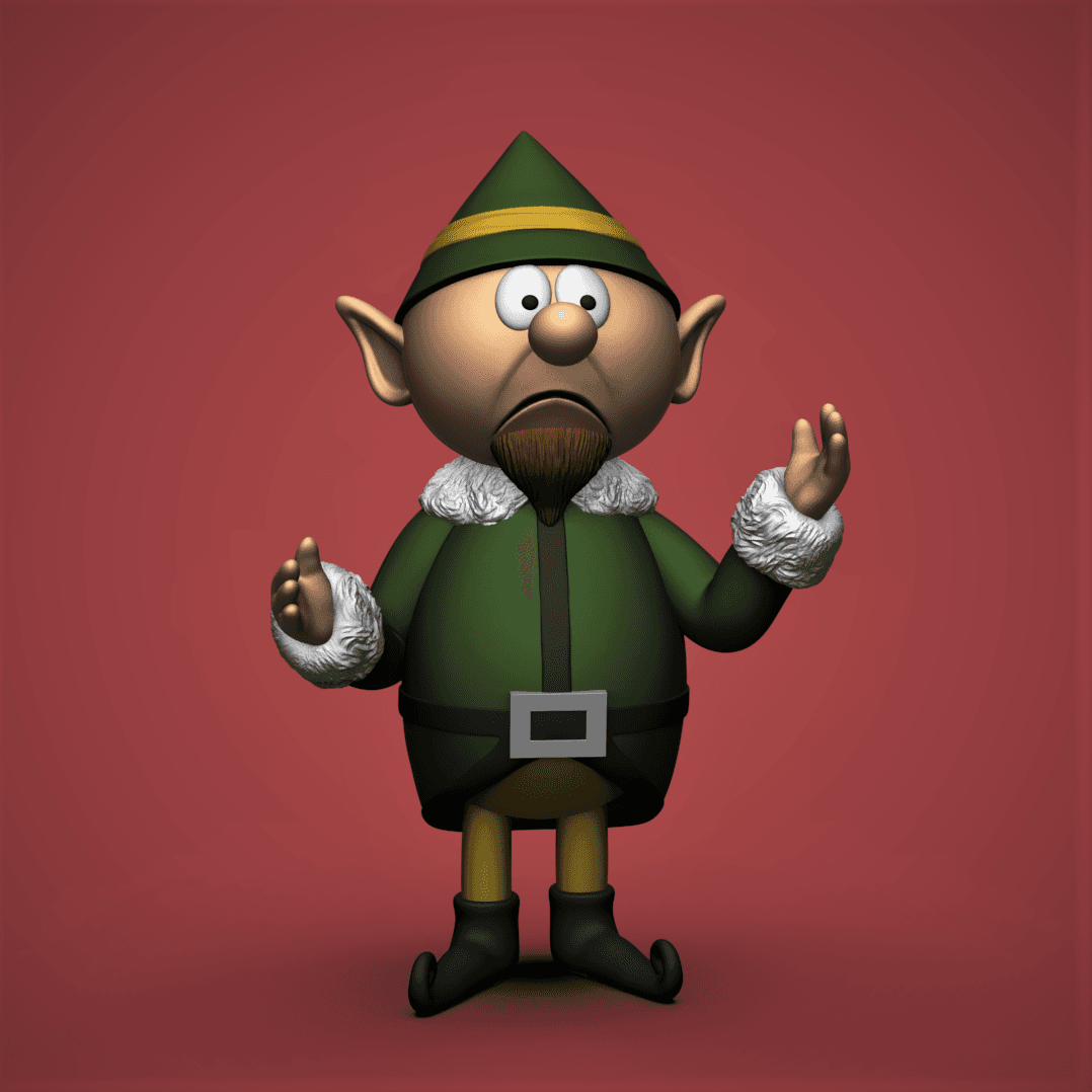 Foreman Elf (Island of Misfit Toys) 3d model