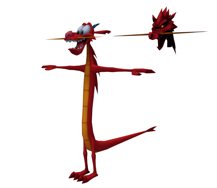 Mushu 3d model