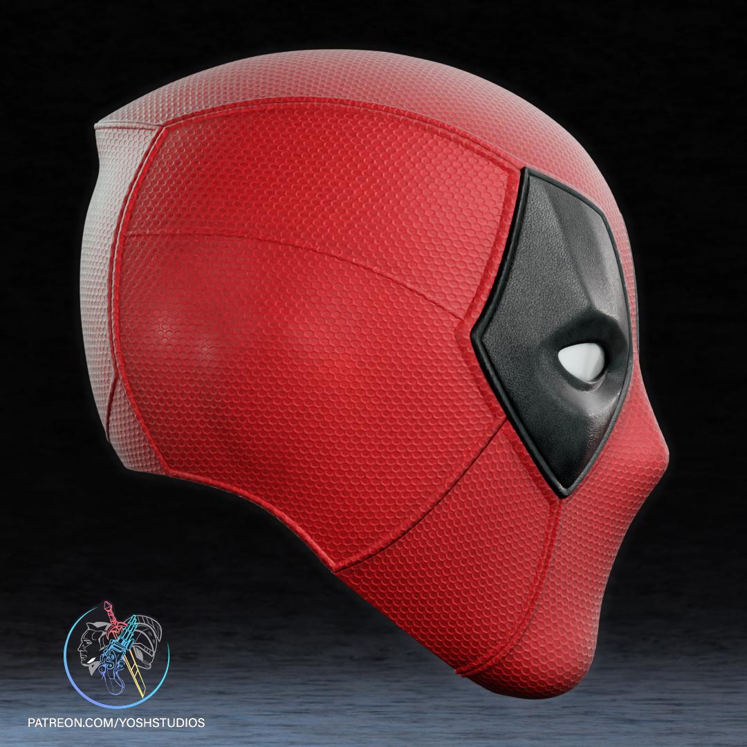 Deadpool 3 Mask 3D Printer File STL 3d model