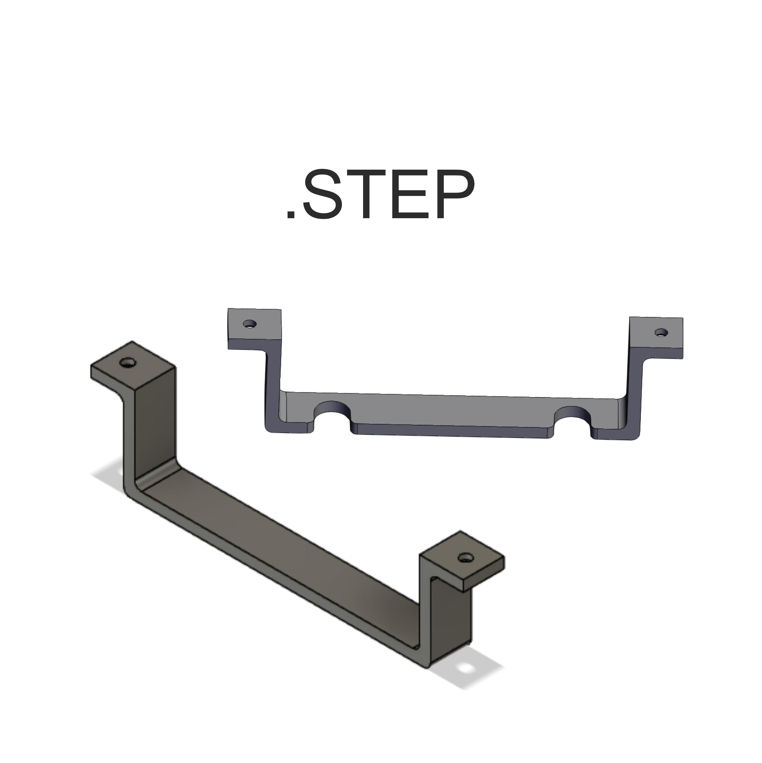 O2 + SDAC DAC/AMP BRACKET MOUNT 3d model