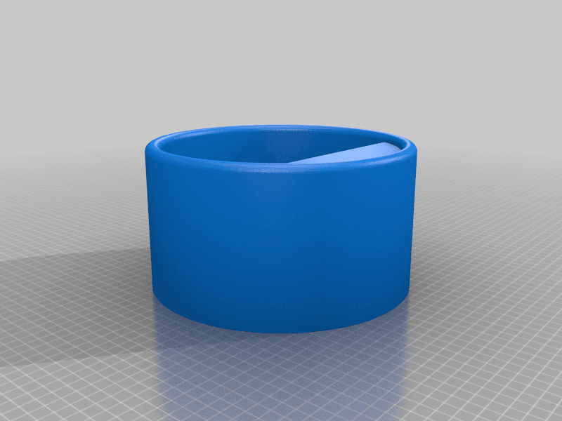 Cylinder shaped shelf w/ piggy bank  3d model