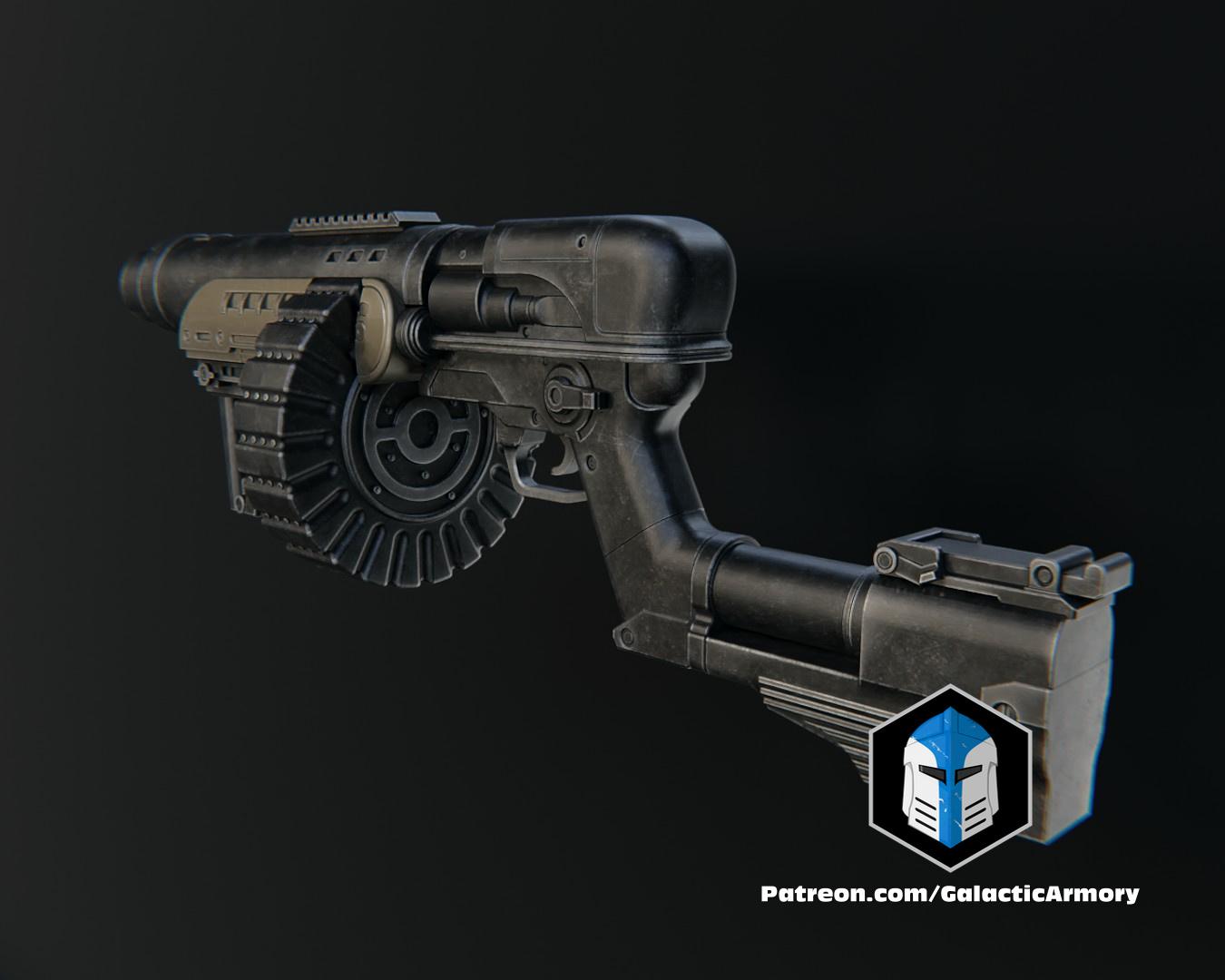 Pyke Syndicate Blaster - 3D Print Files 3d model