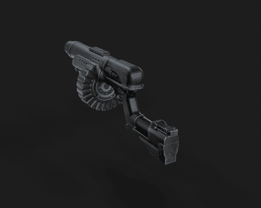 Pyke Syndicate Blaster - 3D Print Files 3d model