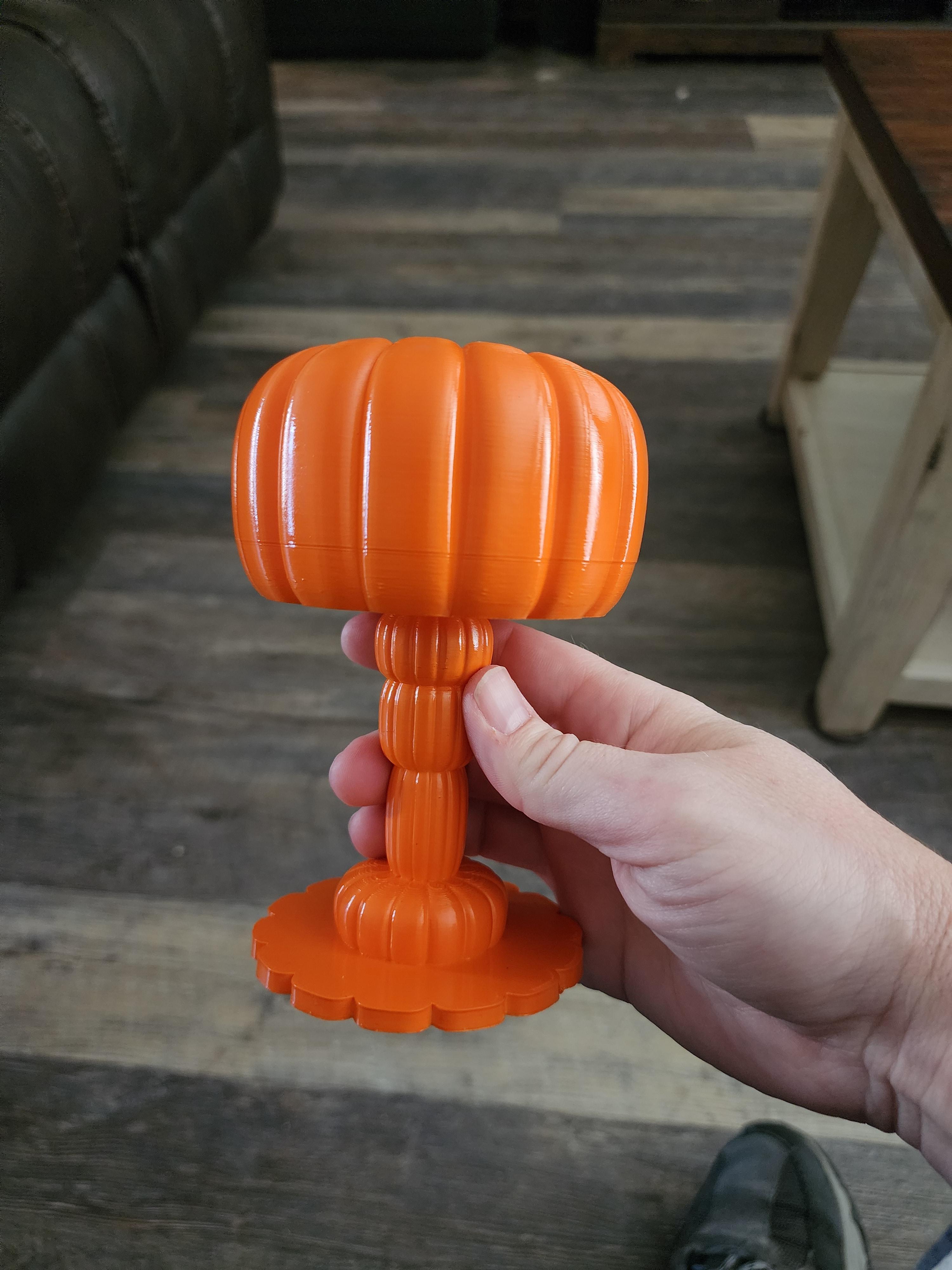 Pumpkin Chalice 3d model