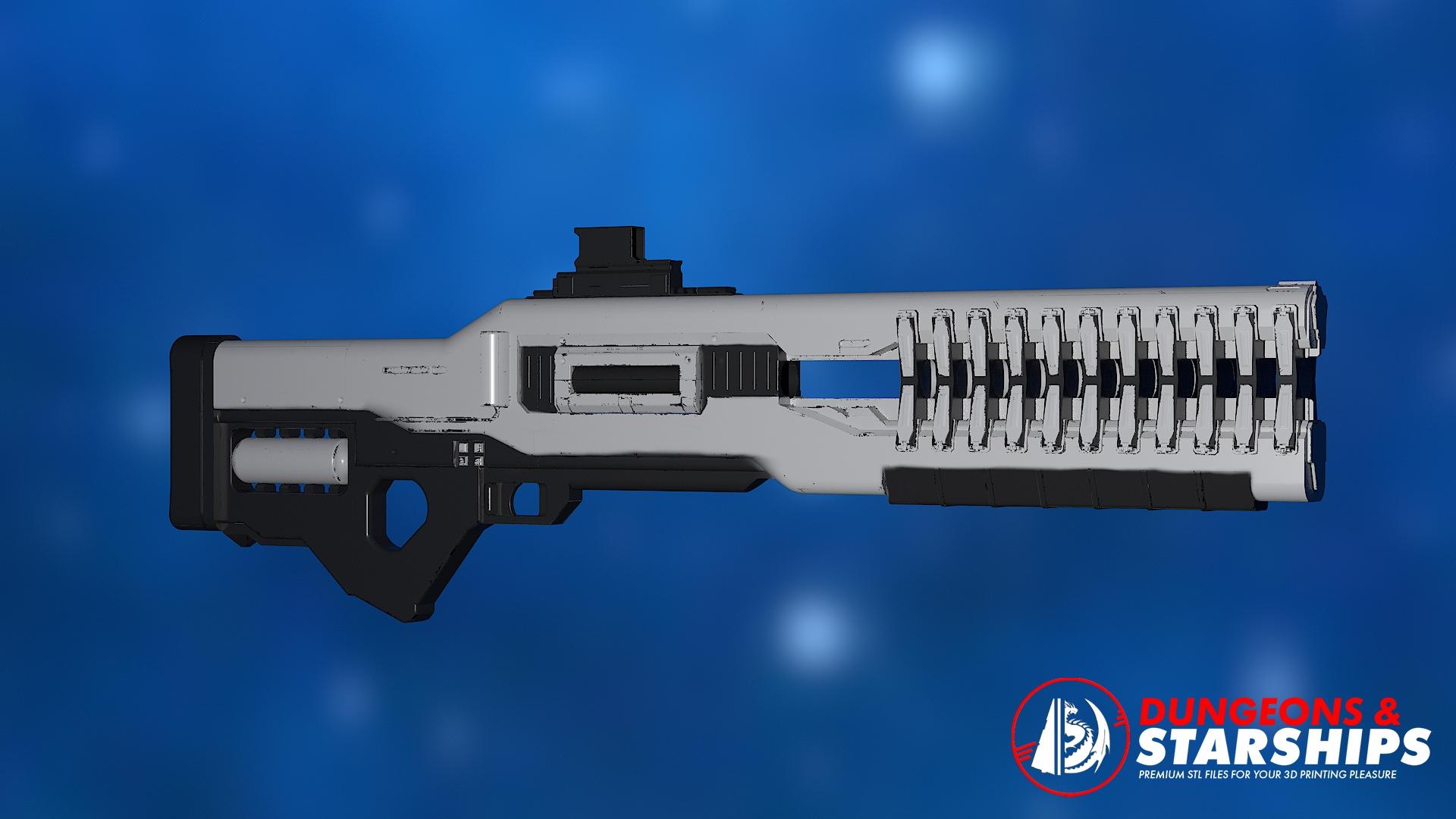 Railgun - Helldivers 2 3d model