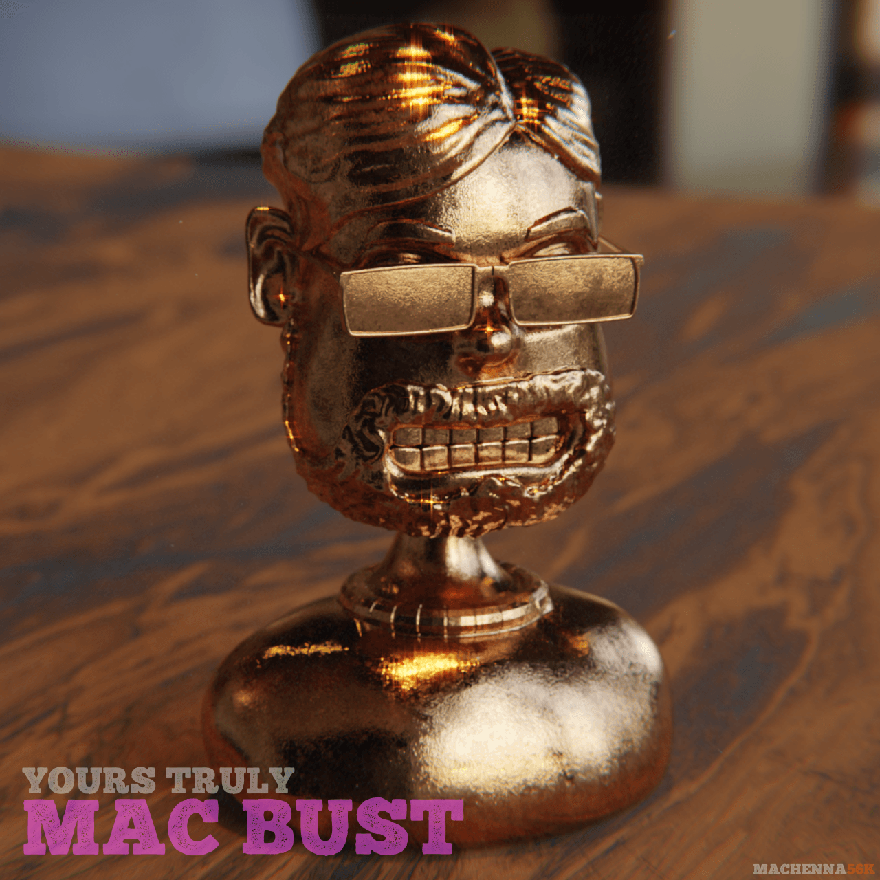 Mac56k Bust | Self-Portrait 3d model