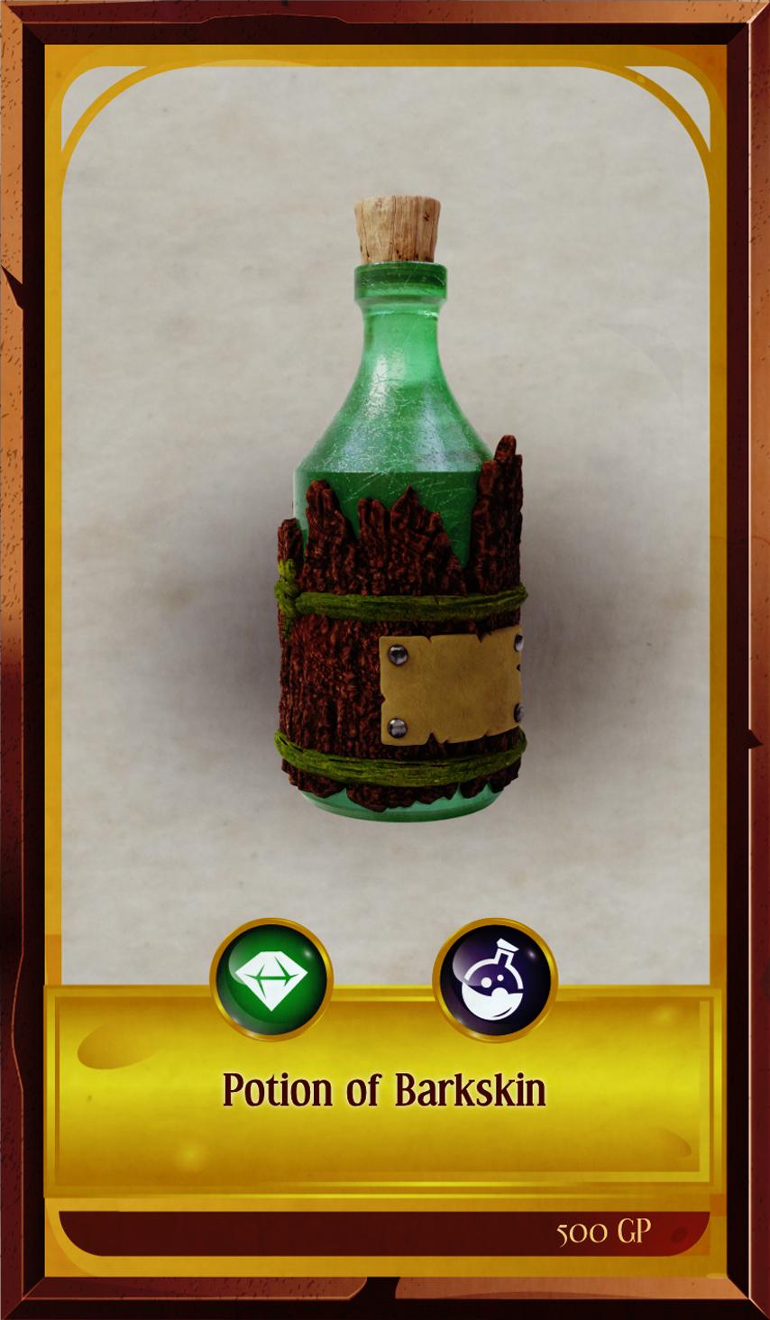 Potion of Barkskin 3d model