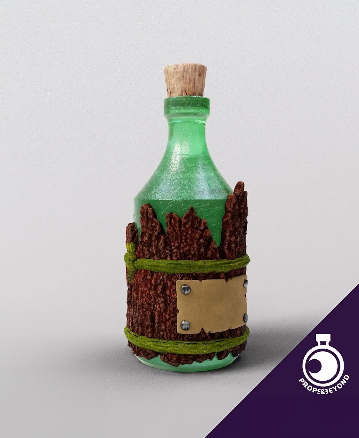 Potion of Barkskin 3d model