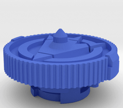 BEYBLADE TRICERAZORD | COMPLETE | POWER RANGERS SERIES 3d model