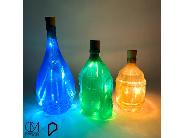 Protopasta Barrel Bottle by CM Design 3d model