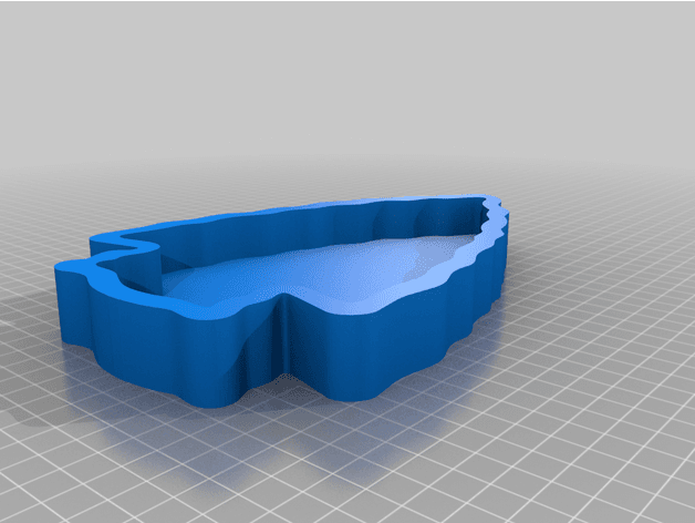 Arrowhead Coin Dump Tray 3d model