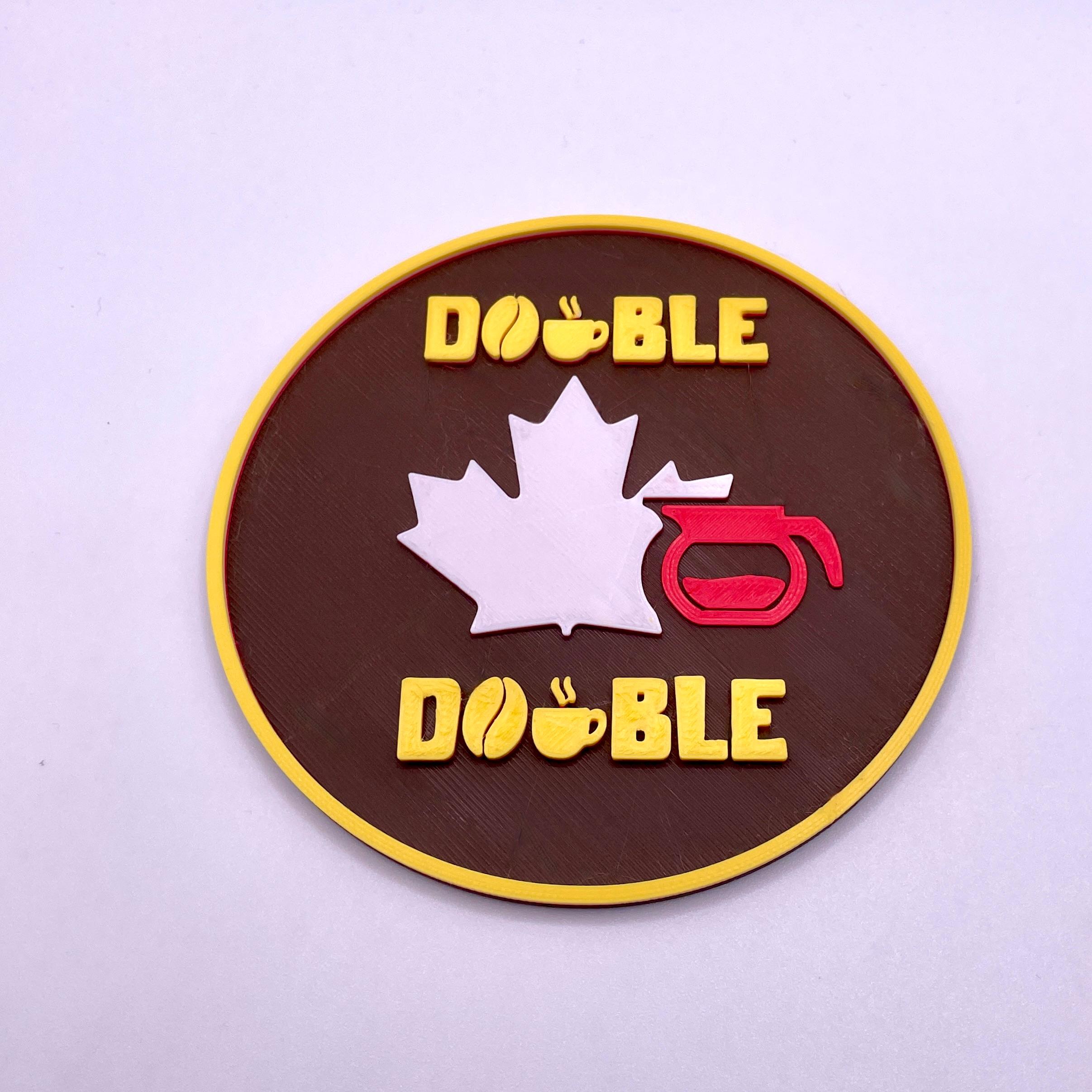 Canadian Double Double Coaster 3d model