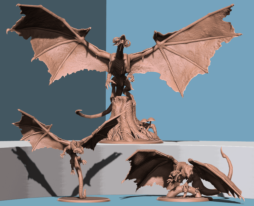  Black Dragon Pack 3d model