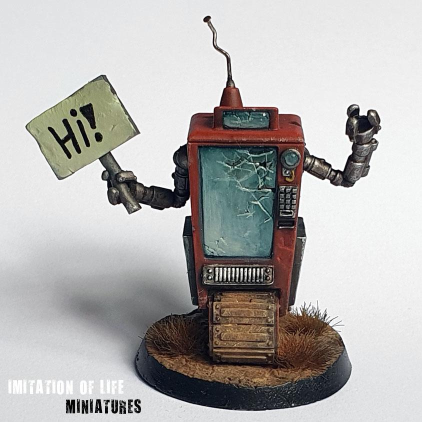 Vending Machine Robot Miniature 3d model