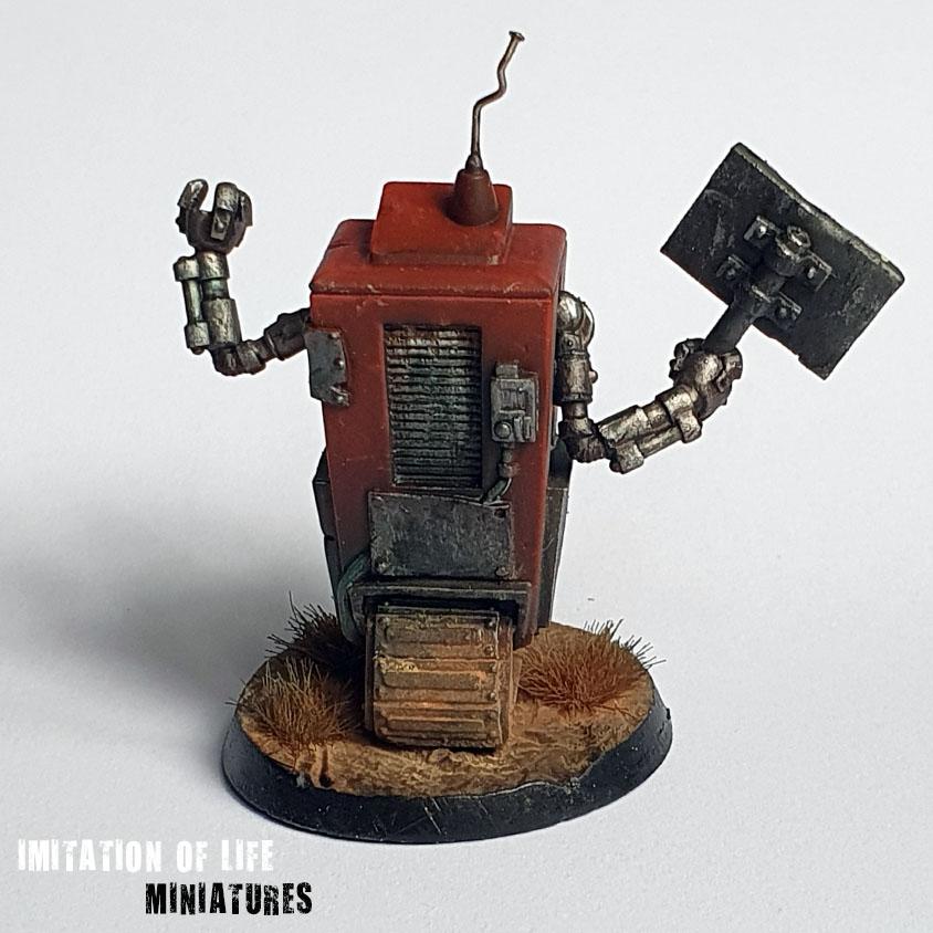 Vending Machine Robot Miniature 3d model