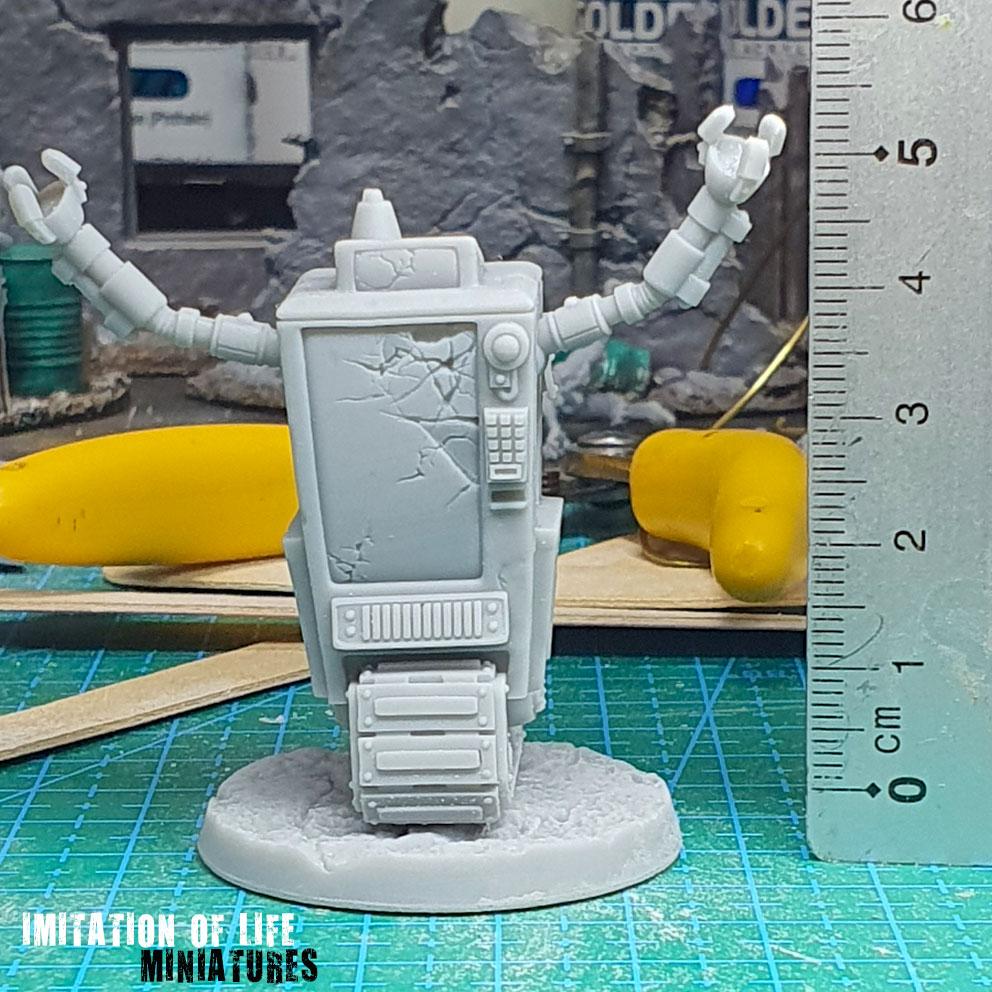 Vending Machine Robot Miniature 3d model