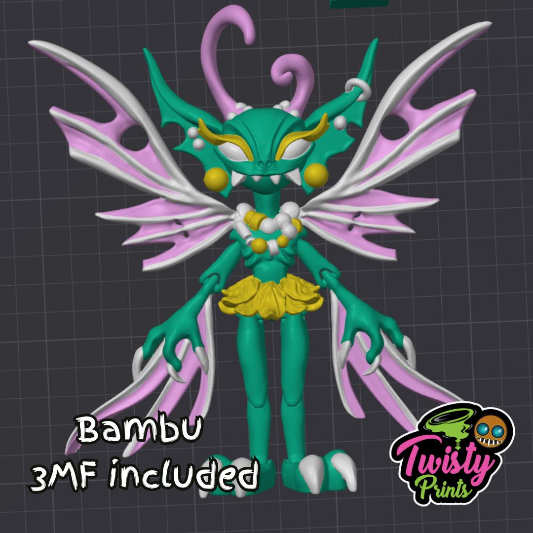 Creepy Fairy 3d model