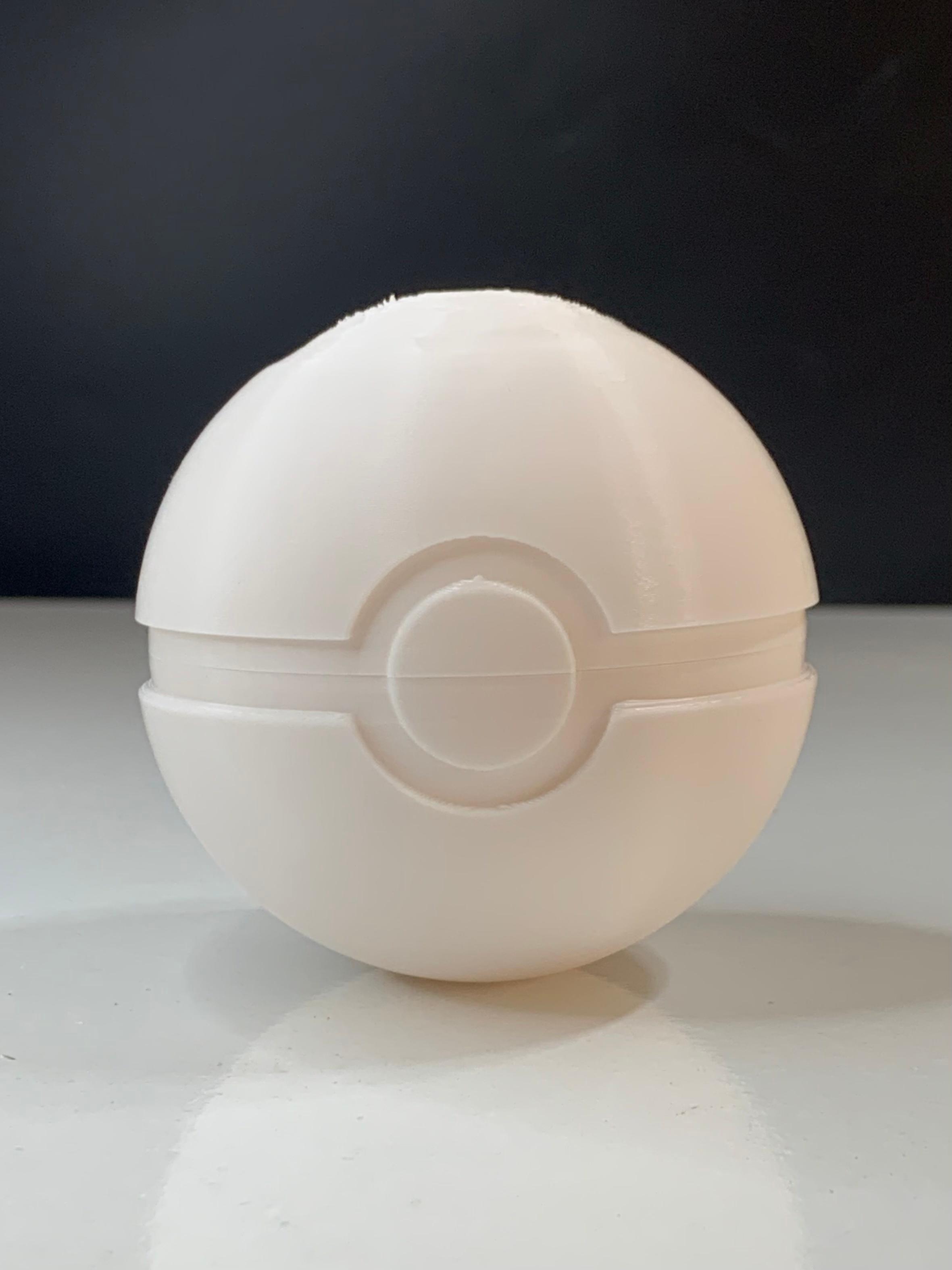 pokeball container 3d model