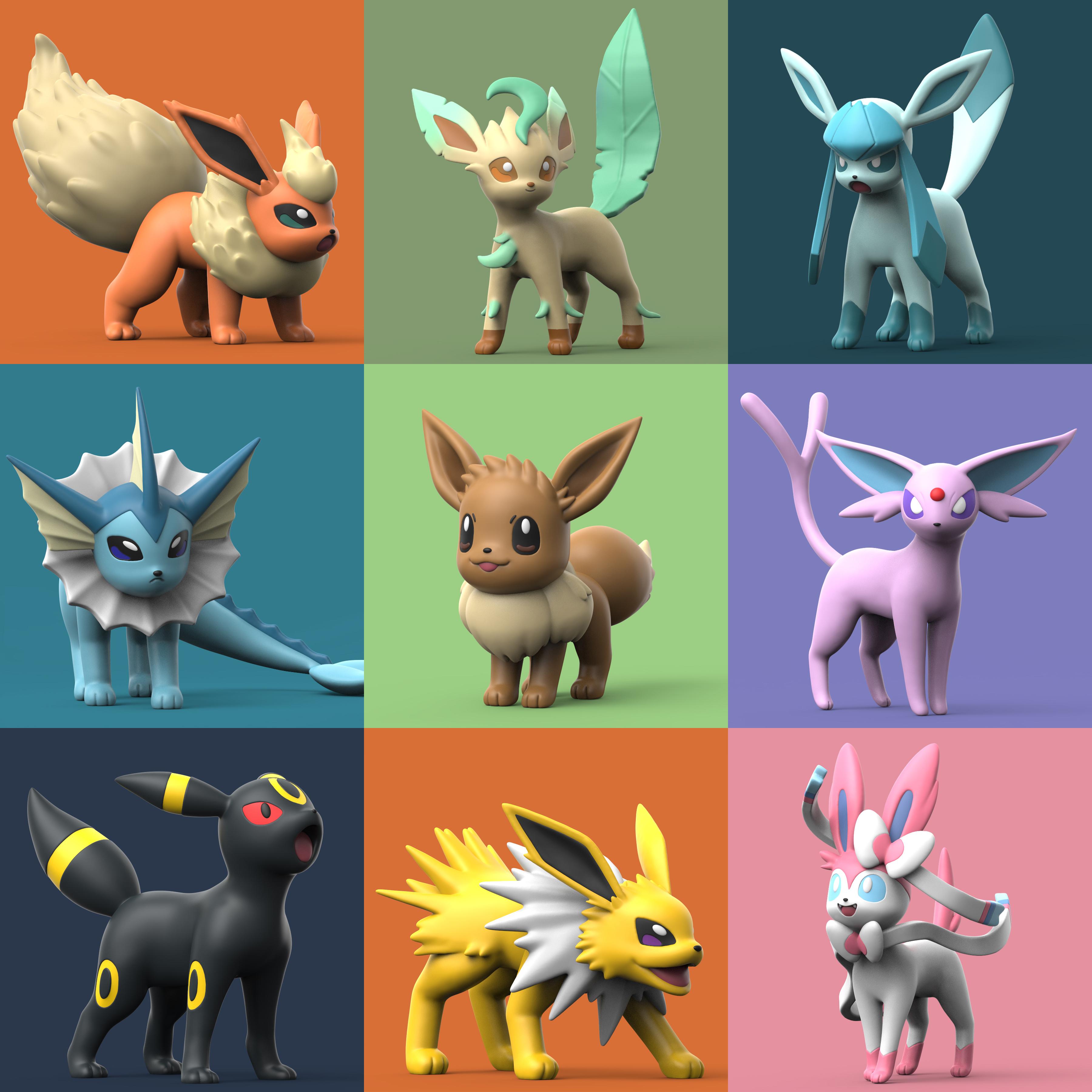 Eeveelution 3d model