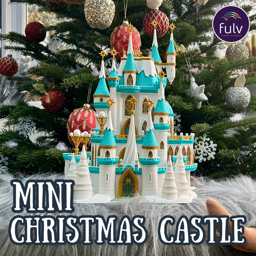 MINI Christmas Castle 3d model