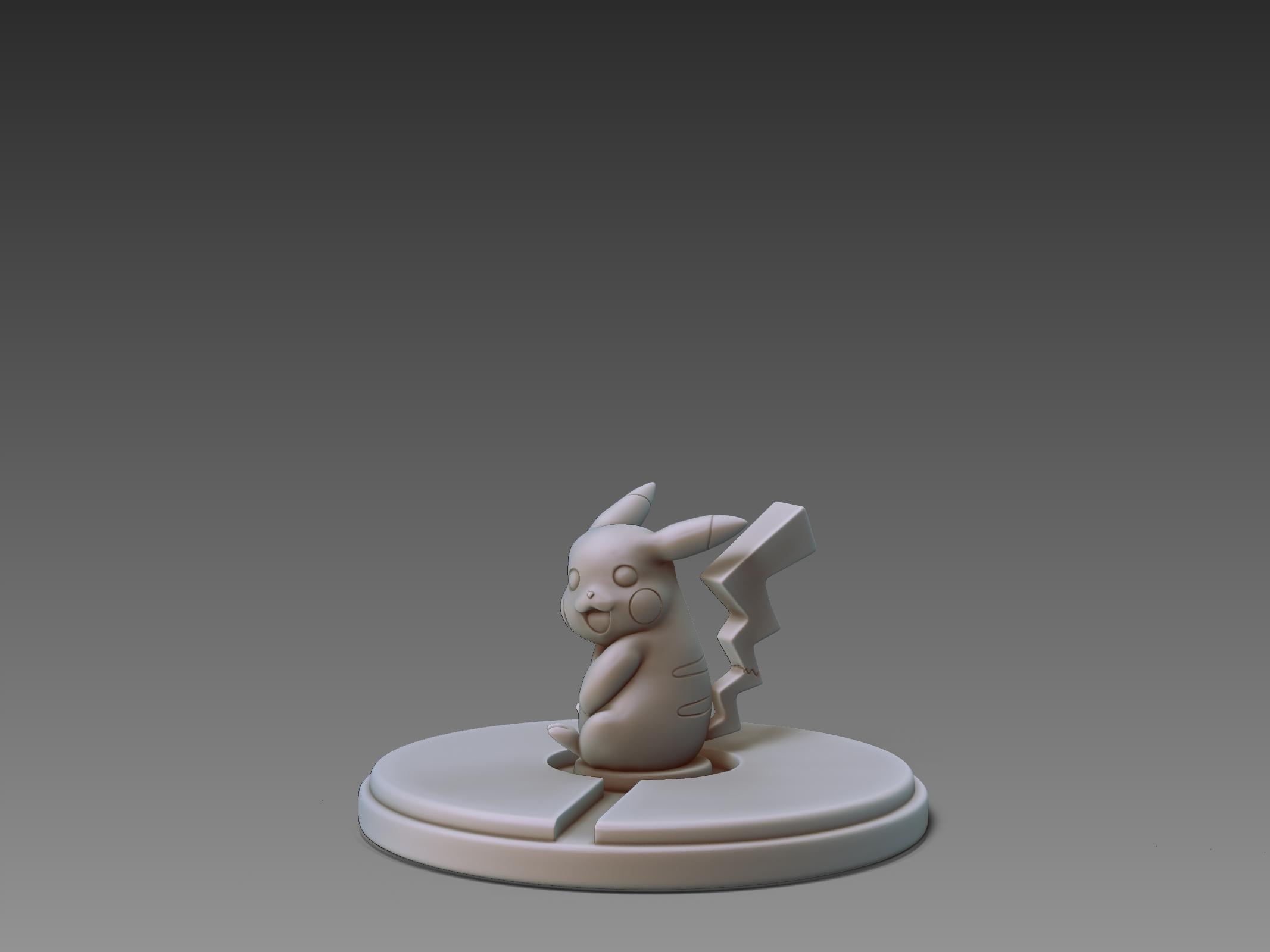 Pikachu-Desk Companion 3d model