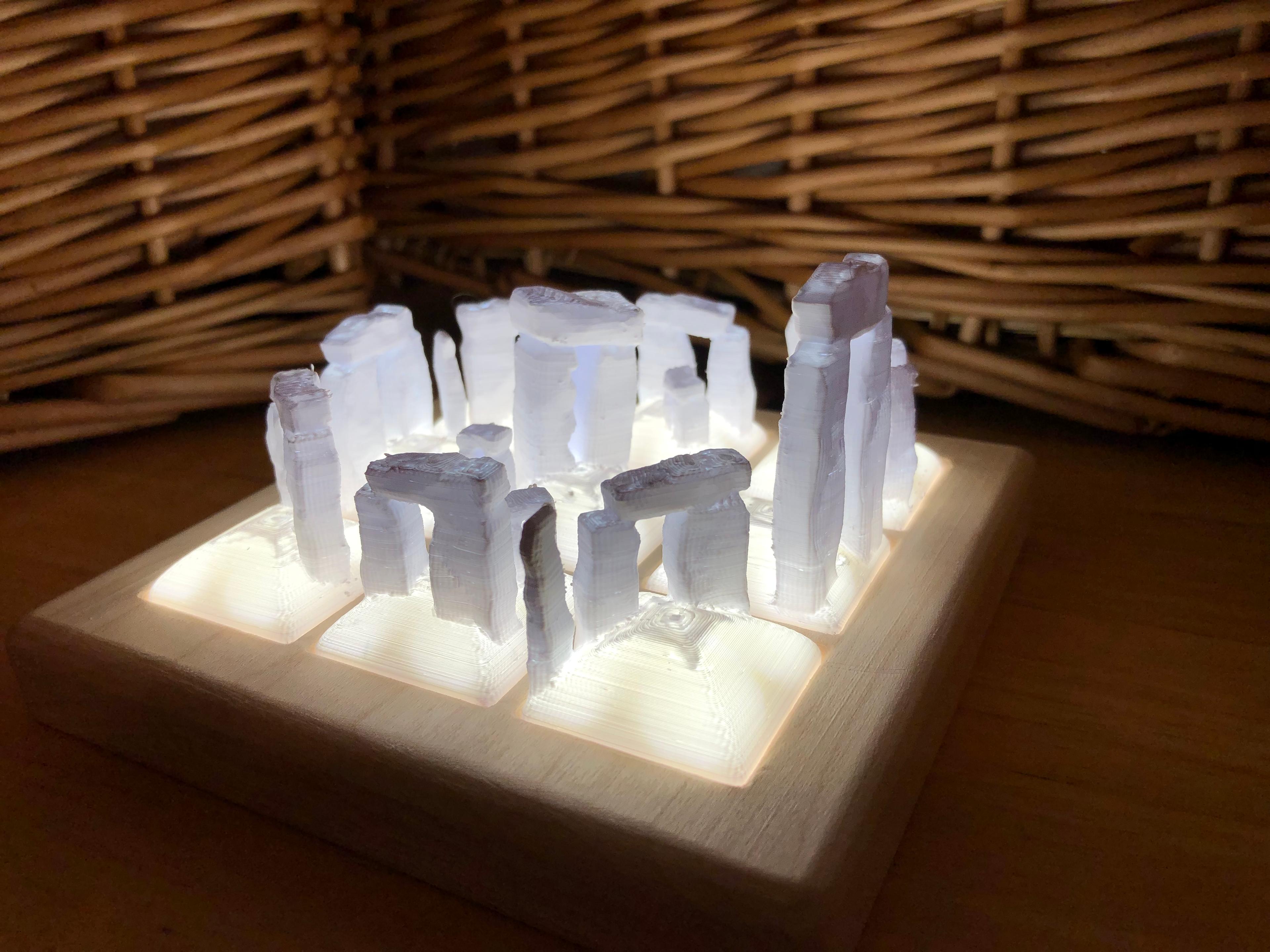 Stonehenge Modular Lamp 3d model