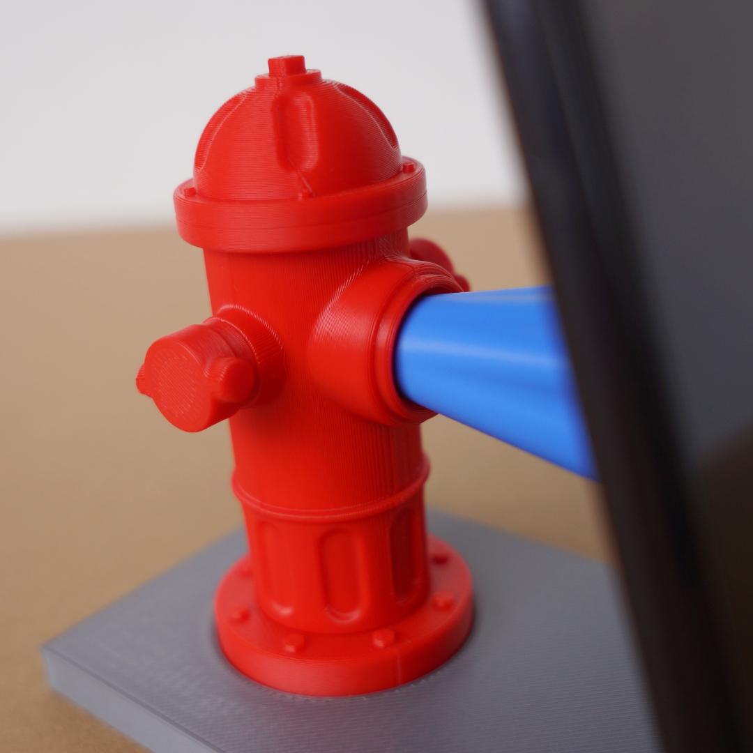 Fire Hydrant Phone/Tablet Stand 3d model