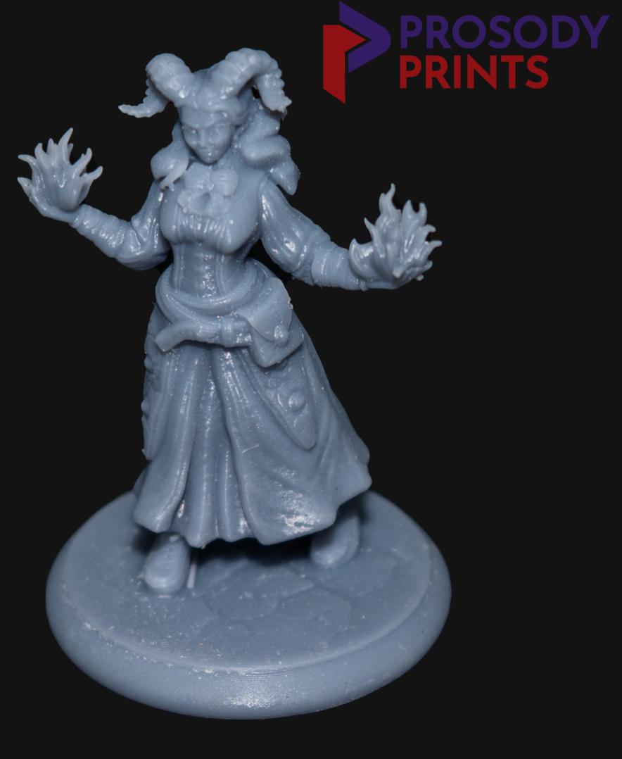 Zariel Nightbloom - 32mm 3d model