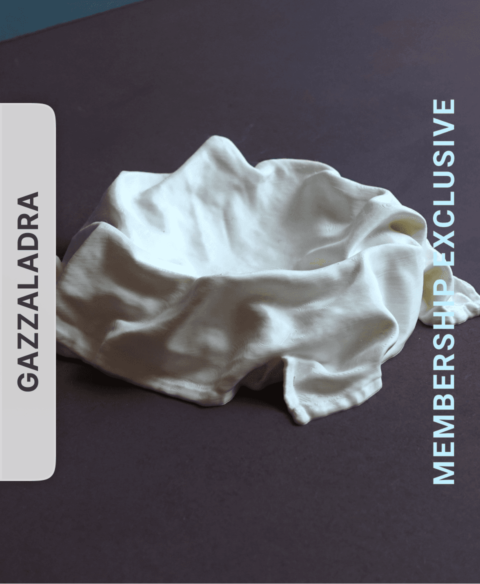 Cloth bowl by gazzaladra 3d model