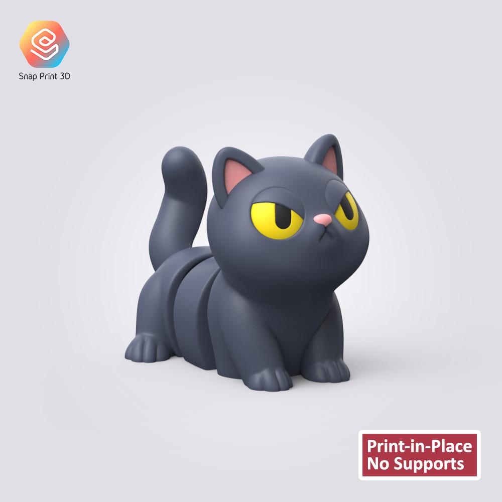 Flexi Cat 3d model