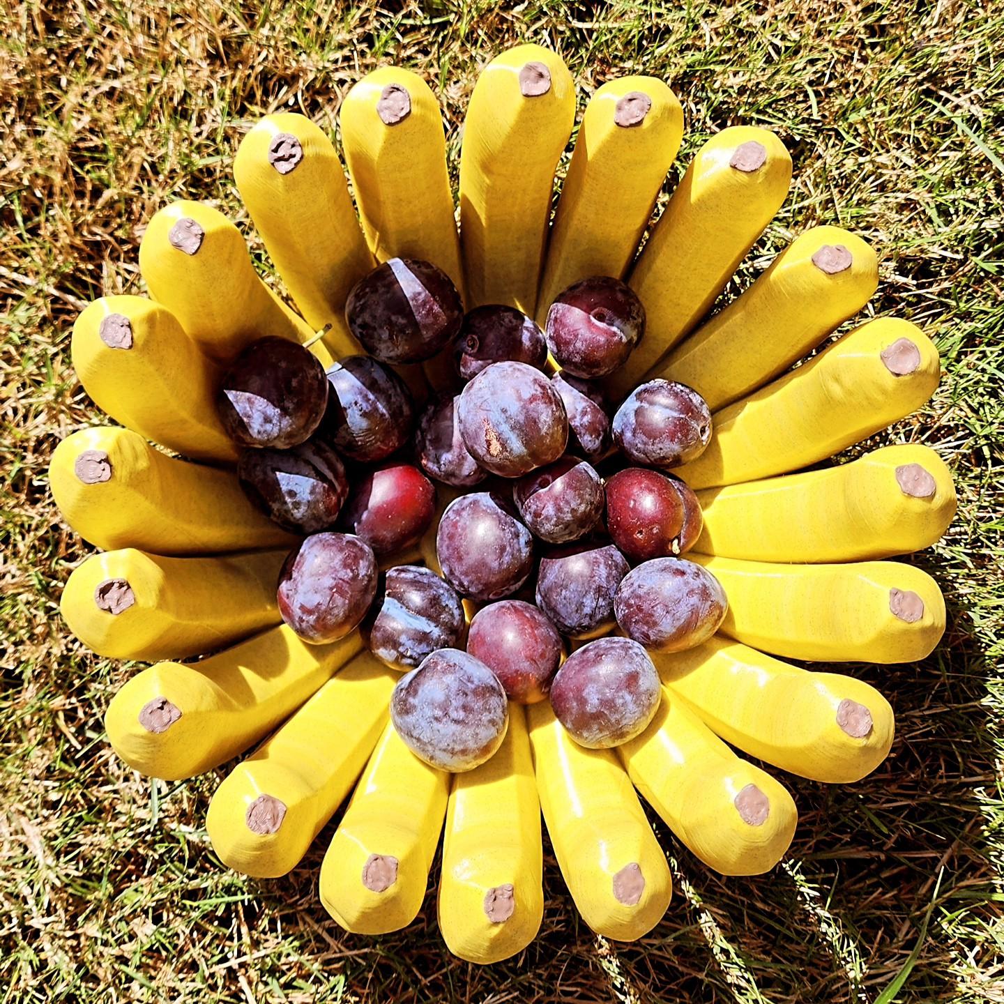 Banana bowl - Printed on Prusa XL 2T
Filaments: 
Protopasta pineapple banana smoothie marble yellow HTPLA 
Polymaker Army Brown matte PLA

Printed with variable layer heights 0.3mm - 0.08mm - 3d model