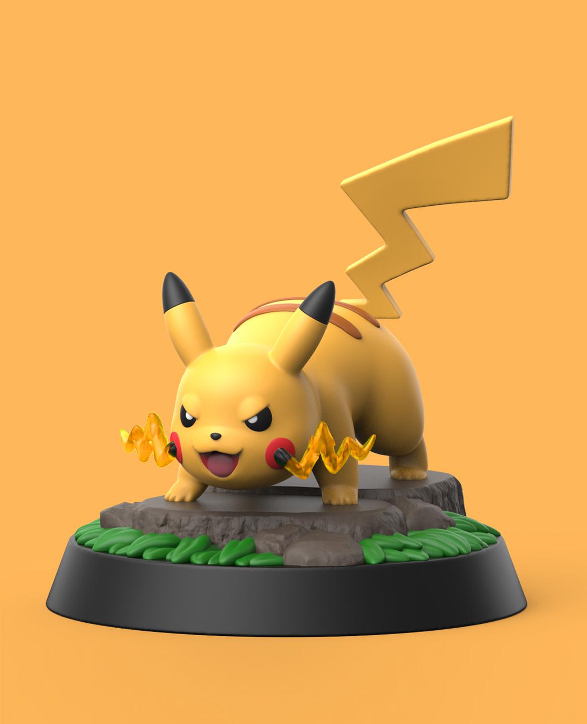 Pikachu 3d model