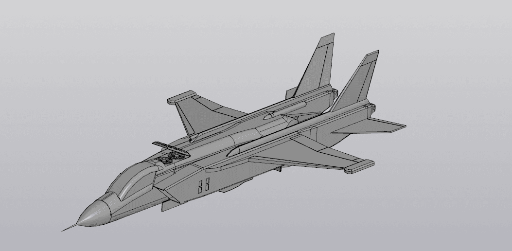 як-141.stl 3d model