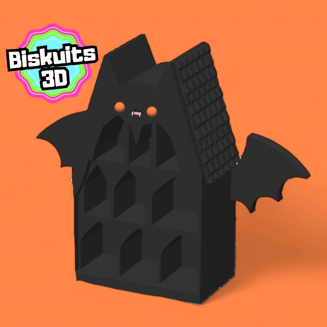 Bat Mini Shelf.stl 3d model